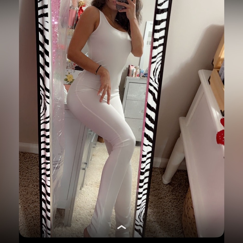 Women's White Jumpsuit